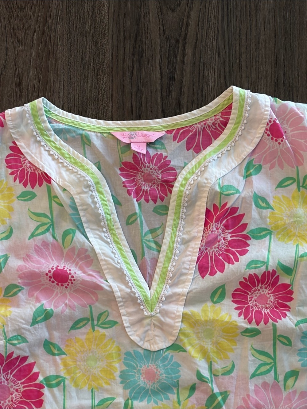 Lilly Pulitzer Floral Swim Cover-up Dress - Picture 3 of 5